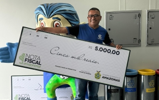 Sefaz - Rosemberg Rufino ganhador da Nota Fsical Amazonense- foto - divulgação