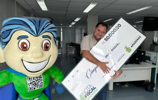 SEFAZ -  Walderkelly Lopes Cortezao - Ganhador Nota Fiscal Amazonense - Foto - Divulgação